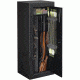 Stack-On Buck Commander Gun/Bow Cabinet Safe,21.50x18.75x57.63in,Silver/Black Hammertone AGC-408