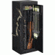 Stack-On Buck Commander Gun/Bow Cabinet Safe,21.50x18.75x57.63in,Silver/Black Hammertone AGC-408