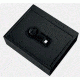 Stack-On Drawer Safe w/Biometric Lock,Matte Black PS-15-05-B