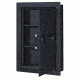 Stack-On Wall Safe with Biometric Lock, MATTE BLACK PWS-15522-B
