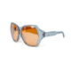 Stage Diva Clear Gray Frame Orange Mirror Lens STG3069CO