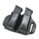 STALLION LEATHER - .45CAL/FN 5.7 DOUBLE MAGAZINE HOLDER, EDEMO1
