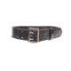 Stallion Leather Sam Browne Belt 2 1/4inch Black Plain - SB-42-1