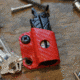 StatGear Kydex Keychain Sheath for Gerber Dime &amp; Leatherman Squirt, Carbon Fiber Red, GDIME-CF-RED