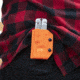 StatGear Kydex Sheath for Leatherman Free P4, Carbon Fiber Orange, LP4-CF-ORNG
