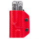 StatGear Kydex Sheath for Leatherman Free P4, Carbon Fiber Red, LP4-CF-RED