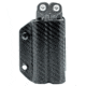 StatGear Kydex Sheath for Leatherman Wingman &amp; Sidekick, Carbon Fiber Black, LWING-CF-BLK