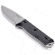 Steambow K2 3.94in Fixed Blade Knife, Polymer, Silver/Black, 0000756