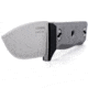 Steambow K2 3.94in Fixed Blade Knife, Polymer, Silver/Black, 0000756