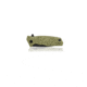 Steel Will Chatbot F14-33 Folding Knife, 3.15in, D2 Steel, Black Blade, Green, G10 Handle, F14-33