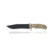 Steel Will Chieftain Clip-Point Fixed Blade Knife, Green 1610