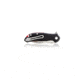 Steel Will Lanner Folding Knife, 3.25in D2 Steel Blade, Stainless Steel Finish, Black Handle F35M-01