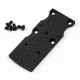Steiner Laser Devices Accessory Adapter Plate, Attaches MIL-STD-1913 Top Rail or Mini Red Dot Sight to DBAL-I2, 9130