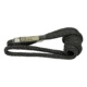 Sterling 6.8mm HollowBlock Loop 2, Black, 19in, SC0604THB019