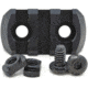 STNGR M-Lok 3 Slot Picatinny Rail Section, Black, 9Y-RTNI-WELB