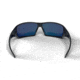 STNGR Ridge Ballistic Sunglasses, Matte Black/Blue Mirror, Large, LC-43O4-RW0G