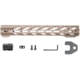 STNGR RPTR M-Lok Free Float Handguard, AR15/M4, 15in, Cerakote, Magpul FDE, 15RM-FDE