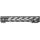 STNGR RPTR M-Lok Free Float Handguard for AR15/M4, Anodized Black, 13.5 in, 13RM
