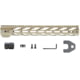 STNGR VYPR M-Lok Free Float Handguard for AR15/M4, Cerakote FDE, 15in, 15VM-FDE