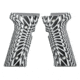Stoner CNC Beretta 92 Starburst G10 Gun Grips Fits 92FS/96 M9 Series Pistol, Arctic Camo, STO-BR-B92-ST-ARC