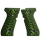 Stoner CNC Beretta 92 Starburst G10 Gun Grips Fits 92FS/96 M9 Series Pistol, Neon Green Black, STO-BR-B92-ST-NG