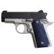 Stoner CNC Kimber Micro 9 9mm Spartan G10 Gun Grips, Blue Black, Ambi, STO-KMC9-SP-AM-BLB