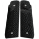 USED Stoner CNC Ruger Mark IV 22/45 Lite G10 Gun Grips Slash and Burn Design Fits Ruger 22 45 Lite Generation 4 Rimfire, Midnight Black, STO-IV2245-SB-BLK, EDEMO1, Used, Condition Fair, Installed/Mounted