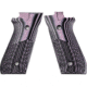 Stoner CNC Taurus PT92 Half Checker G10 Gun Grips fit PT 92 Taurus Pistol with Decocker, Lavender Black, STO-PT92-HC-LRB