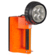 Streamlight E-Spot FireBox 1,500 Lumen Rechargeable Lantern with Blue Taillight LEDs, 120V AC/12V DC Standard System with Shoulder Strap &amp; Mounting Rack, Orange, 45861