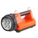 Streamlight E-Spot FireBox 1,500 Lumen Rechargeable Lantern with Blue Taillight LEDs, 120V AC/12V DC Standard System with Shoulder Strap &amp; Mounting Rack, Orange, 45861