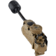 Streamlight Sidewinder Stalk LED Flashlight w/Helmet Clip, CR123A &amp; AA, Multicolor, 76 Lumens, Coyote, 14300