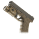 Streamlight TLR-1 HL LED Rail-Mounted TacticalFlashlight, 800 Lumens w/Lithium Batteries, Flat Dark Earth Brown, 69267