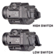 Streamlight TLR-8 Sub For Hellcat LED Weapon Light w/ Red Laser, CR123A Lithium, White, 500 Lumens, Black, 69419