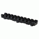 Strike Industries 5 Slot Keymod Short Rail Section, Black SI-KMARS-S-5