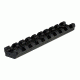 Strike Industries 5 Slot Keymod Short Rail Section, Black SI-KMARS-S-5