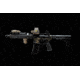 Strike Industries Angled Vertical Short Grip with Cable Management for 1913 Picatinny Rail, FDE, SI-AR-CMAG-RAIL-S-FDE