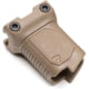 Strike Industries Angled Vertical Short Grip with Cable Management for 1913 Picatinny Rail, FDE, One Size, SI-AR-CMAG-RAIL-S-FDE