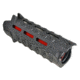 Strike Industries Carbine Length M-LOK Handguard, SI-STRIKE-HG-CBK-RED, Black / Red, One Size, SI-STRIKE-HG-CBK-RED