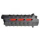 Strike Industries Carbine Length M-LOK Handguard, Red, One Size, SI-STRIKE-HG-CBK-RED