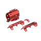 Strike Industries Gridlok Front&amp;Rear Sights, Red, One Size, 708747548846