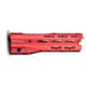 Strike Industries Grildlok LITE 8.5in Handguard Assembly, M-Lok, AR-15, Red, One Size, SI-GRIDLOK-LITE-8.5-RED