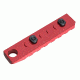Strike Industries Link Rail Section 7 Slots-QD Featured Can Fit Most Keymod and M-Lok Version Mounting Surfaces, Red SI-Link-RS-7-QD-RED