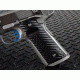Strike Industries Polymer Extreme Slim CNC 1911 Pistol .25 Grip Diamond Cutter - Dual Texture, Semi-Gloss PX17