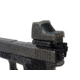 Strike Industries Removeable Transparent Jellyfish Cover For Trijicon RMR, Black, SI-JellyFish-RMR