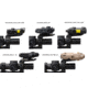 Strike Industries Strike ASM Ring Cap Multi-Optic Mount System, Black, SI-STRIKE-ASM-OM