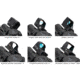 Strike Industries Strike ASM Ring Cap Multi-Optic Mount System, Black, SI-STRIKE-ASM-OM