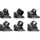 Strike Industries Strike ASM Ring Cap Multi-Optic Mount System, Black, SI-STRIKE-ASM-OM