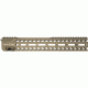 Strike Industries Strike Rail 13.5in Mlok Handguard Rail, FDE, SI-STRIKERAIL-135-FDE