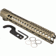 Strike Industries Strike Rail 13.5in Mlok Handguard Rail, FDE, SI-STRIKERAIL-135-FDE