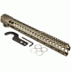 Strike Industries Strike Rail 15.5in Mlok Handguard Rail, FDE, SI-STRIKERAIL-155-FDE